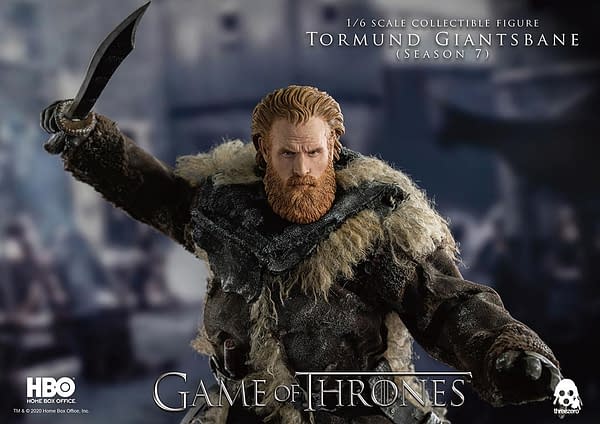 Game of Thrones Tormund Giantsbane Arrives at threezero