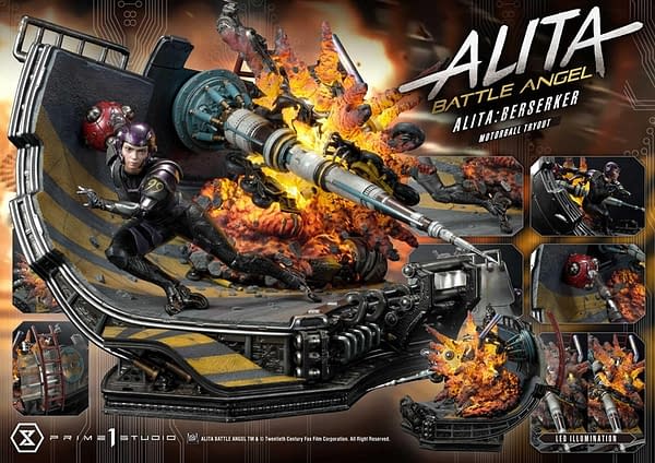 Alita: Battle Angel Toys Out for Motorball with Prime 1 Studio