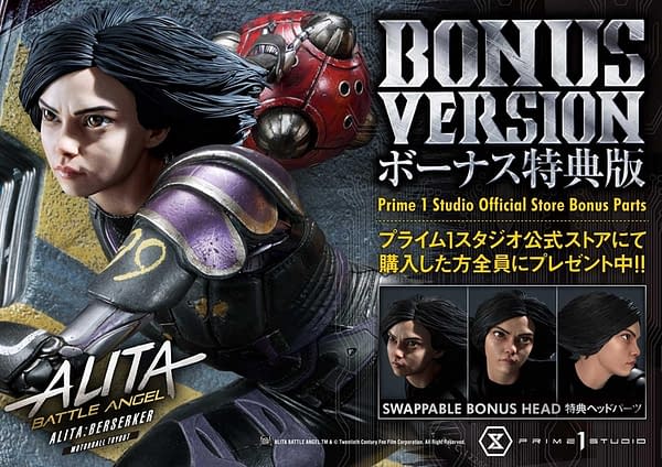 Alita: Battle Angel Toys Out for Motorball with Prime 1 Studio