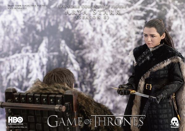 Game of Thrones Arya Stark Season 8 Figure Lands at threezero