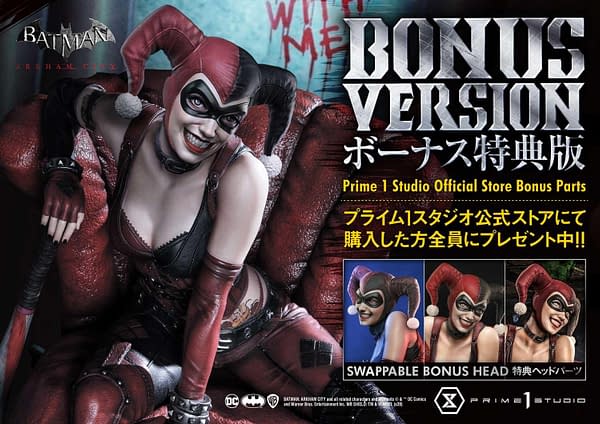 Harley Quinn Returns to Arkham City With New Prime 1 Studio Statue