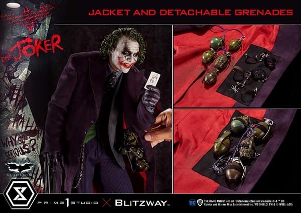 The Joker From The Dark Knight Is Back with Prime 1 Studios