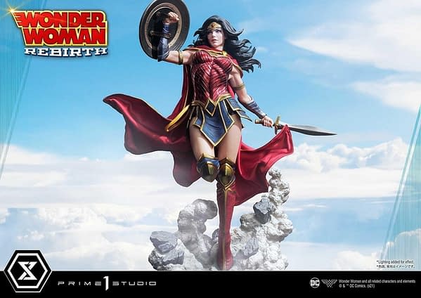 Wonder Woman Rebirth 1/3 Statue Revealed by Prime 1 Studio