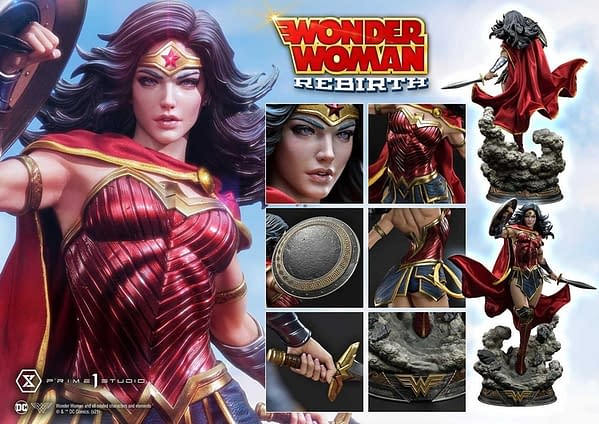 Wonder Woman Rebirth 1/3 Statue Revealed by Prime 1 Studio