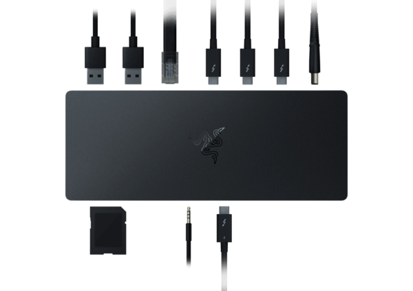 A look at the Thunderbolt 4 Dock Chroma, courtesy of Razer.