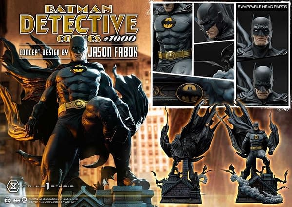 Batman Detective Comics #1000 Statue Arrives From Prime 1 Studio