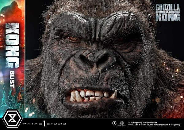 Prime 1 Studio Reveals New Beastly Kong Bust From Godzilla vs Kong