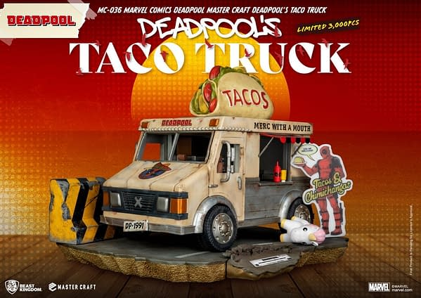 Deadpool's Taco Truck Drives On It With Beast Kingdom's New Release