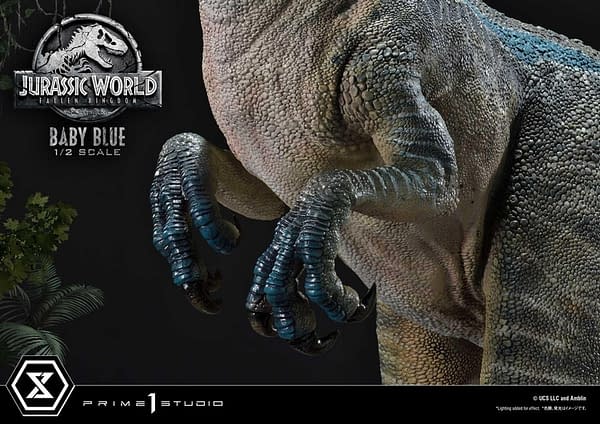 Prime 1 Studio Reveals Jurassic World Baby Blue Raptor Statue