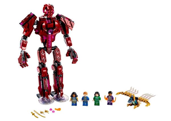 The Eternals Fans Can Build the Celestial Arishem with LEGO