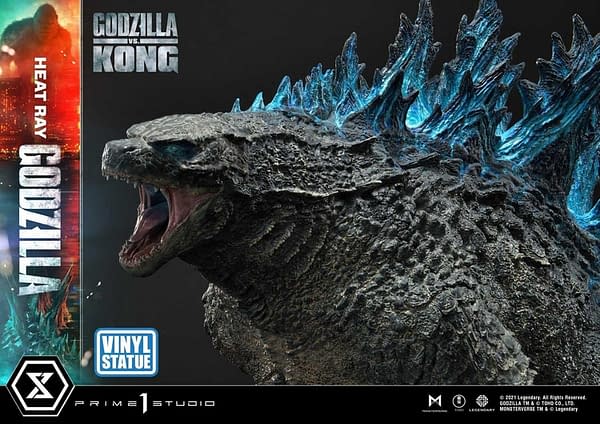 Prime 1 Studio Reveals Masterline Godzilla Heat Ray Vinyl Statue