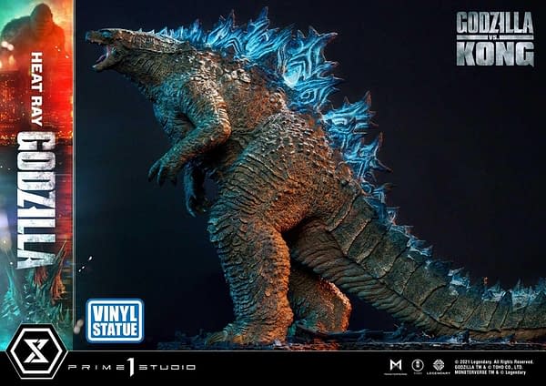 Prime 1 Studio Reveals Masterline Godzilla Heat Ray Vinyl Statue