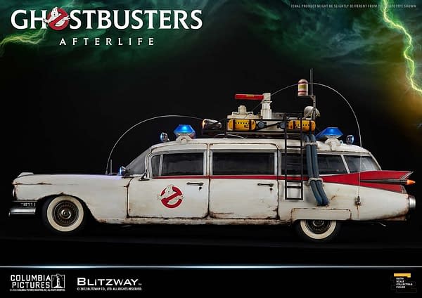 Ghostbusters: Afterlife 1/6 Scale Ecto-1 Vehicle Debuts from Blitzway