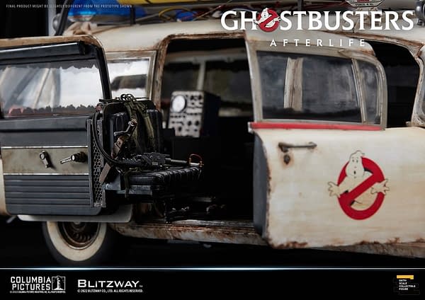 Ghostbusters: Afterlife 1/6 Scale Ecto-1 Vehicle Debuts from Blitzway