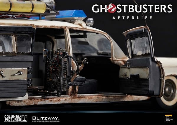 Ghostbusters: Afterlife 1/6 Scale Ecto-1 Vehicle Debuts from Blitzway