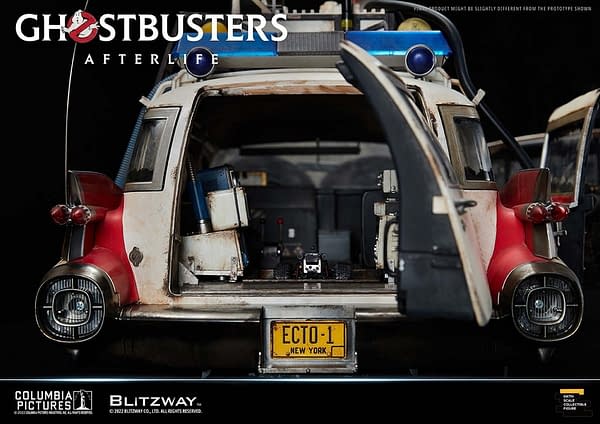 Ghostbusters: Afterlife 1/6 Scale Ecto-1 Vehicle Debuts from Blitzway