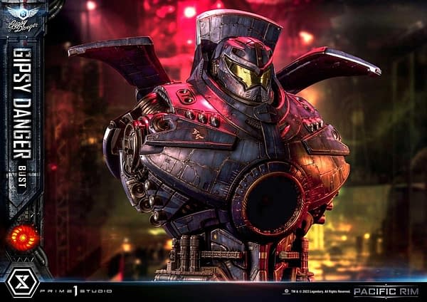 Pacific Rim Gypsy Danger Comes to Life with Prime 1 Studio Statue Bust