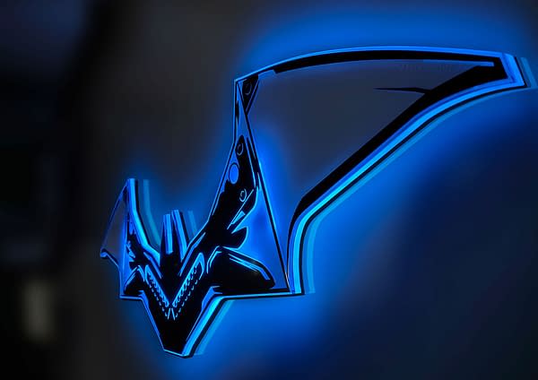 Light Up You Batcave with The Batman Vengeance Batwing Wall Light 