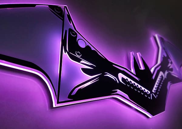 Light Up You Batcave with The Batman Vengeance Batwing Wall Light 