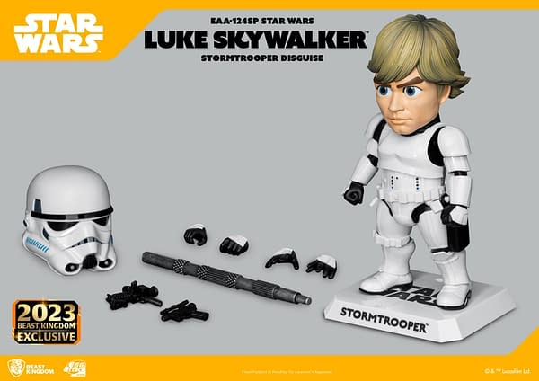 Star Wars Stormtrooper Luke Skywalker Hits SDCC from Beast Kingdom 