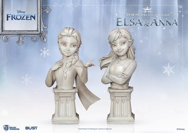 Step Into the Unknown with Beast Kingdom's New Frozen Stone Statues 