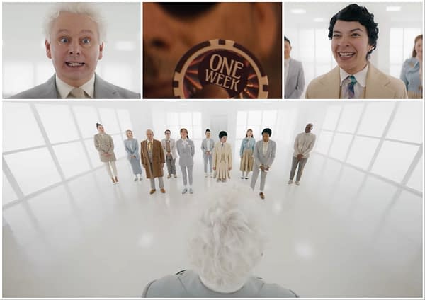 Good Omens 3 Look: Aziraphale Rallies the Troops; Crowley Pays a Price