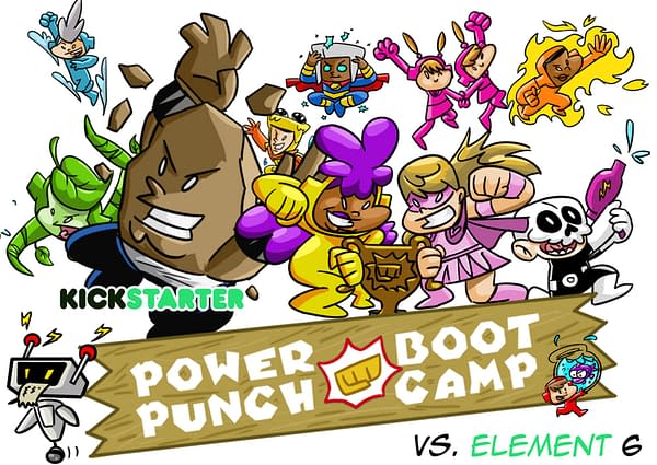 Super Power Punch Relay Race!!
