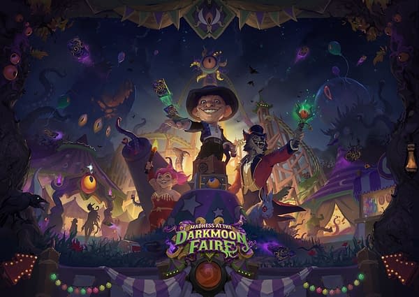 Welcome to Madness At The Darkmoon Faire, courtesy of Blizzard.