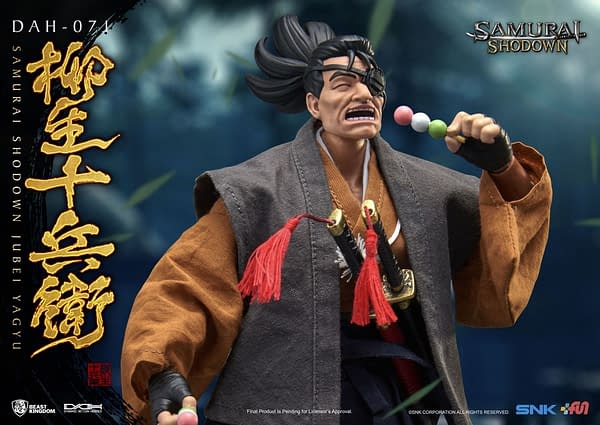 Beast Kingdom Reveals Samurai Showdown Jubei Yagyu Figure