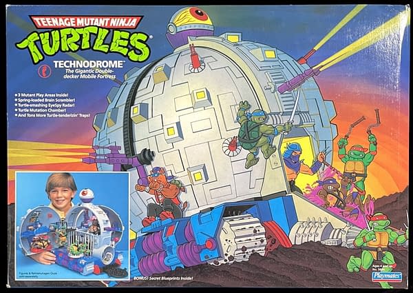 Sealed TMNT Technodome Is Taking Bids At ComicConnect