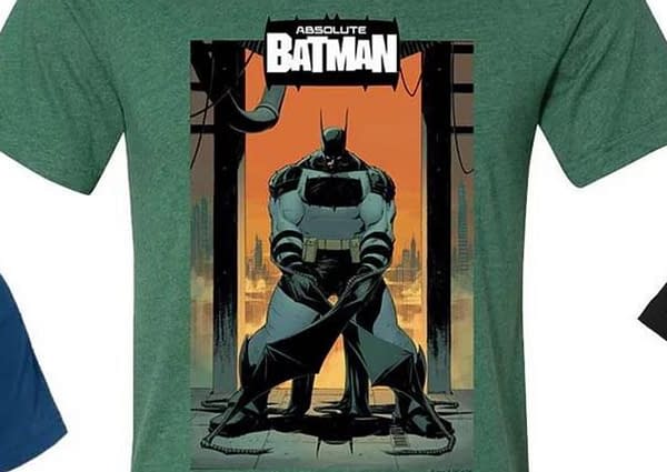 Absolute Batman T-Shirt And Foil Ashcans At San Diego Comic-Con