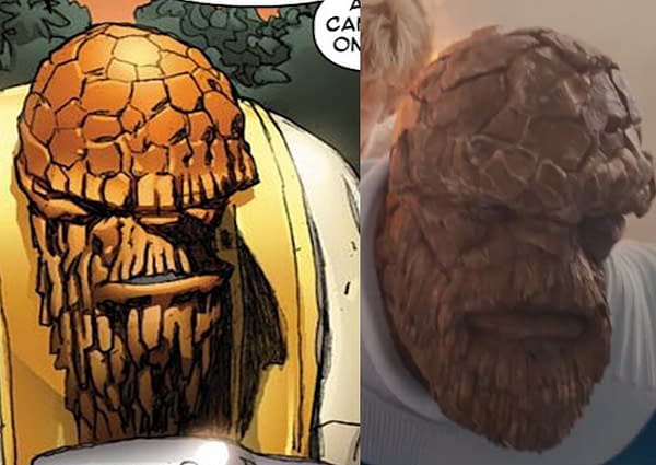 How Long Until The Thing Has A Beard In The Comic Books As Well?