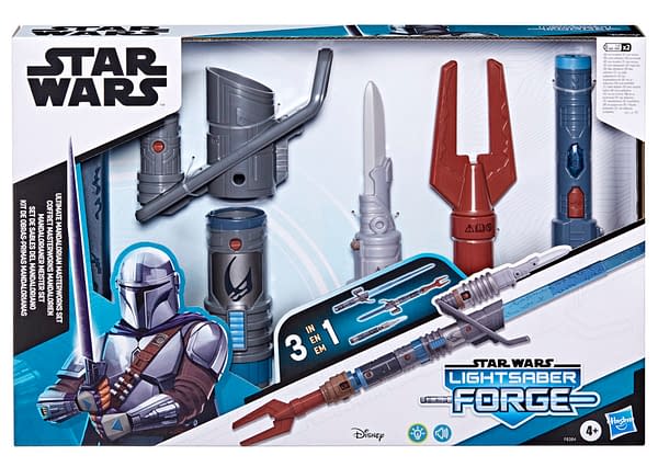 Hasbro Reveals Star Wars: Lightsaber Forge Mandalorian Masterworks