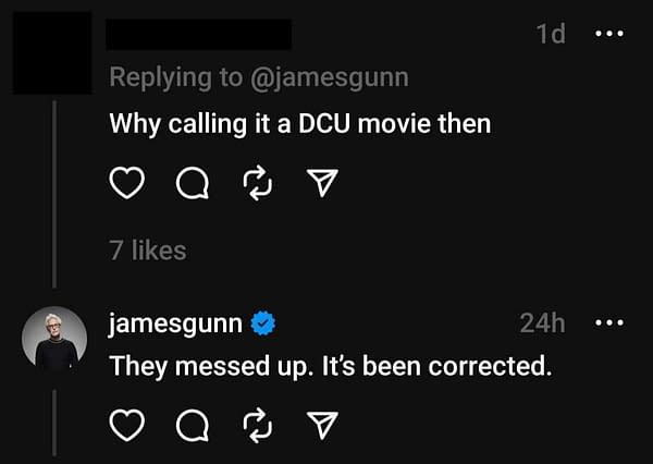 Watchmen, Justice League/"Crisis" Films Not New DCU: James Gunn