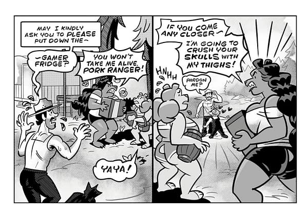 An Extended Excerpt Of Owlin's New Graphic Novel, That Sexy Bear!