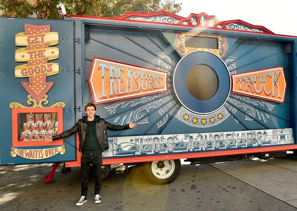 Tom Holland is First Avenger to Deliver Toys to Kids as Part of the Marvel: The Universe Unites Campaign