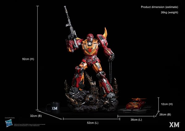 Transformers Rodimus Prime Gets New Mighty Statue From XM Studios
