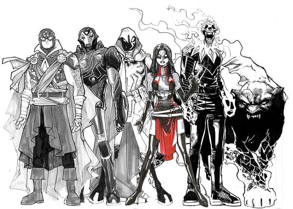 Humberto Ramos Warping Marvel Characters Together for New Comic? #WhoGetsWarped