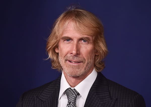 Michael Bay arrives for the 'Ambulance' Premier on April 04, 2022 in Los Angeles, CA, photo by DFree/Shutterstock.com.