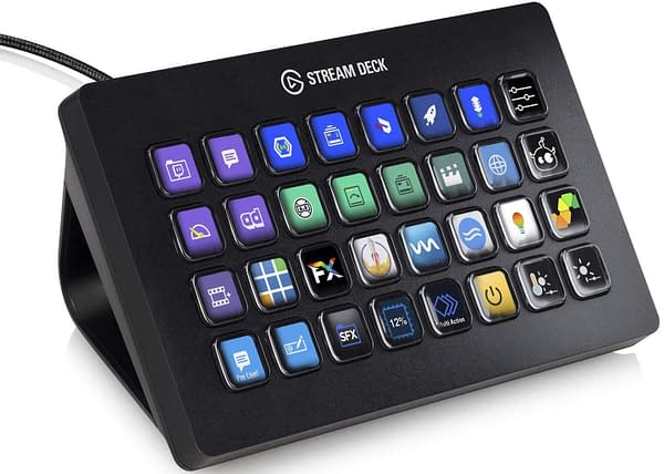 More buttons and a bigger deck make the Elgato Stream Deck XL stand out, courtesy of CORSAIR.