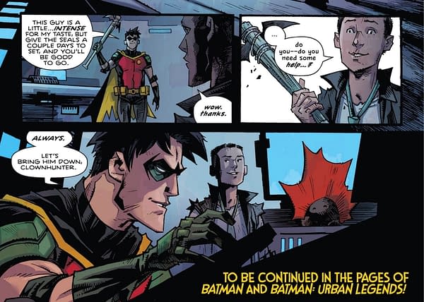 Could Clownhunter Be Tim Drake's New Boyfriend? (Batspoilers)