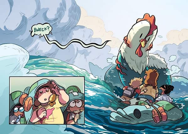 The Bawk-Ness Monster Graphic Novel by Natalie Riess & Sara Goetter