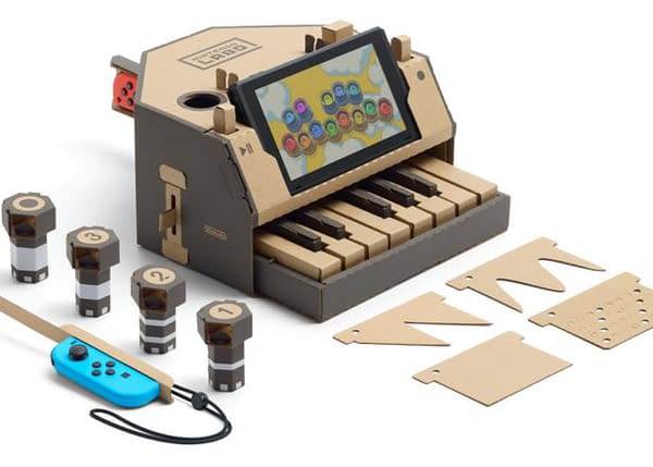 Ariana Grande and Jimmy Fallon to Groove with Nintendo Labo Instruments