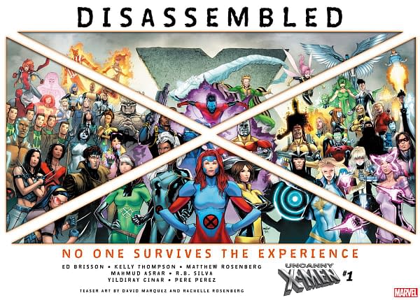Uncanny X-Men to Be Disassembled by Ed Brisson, Kelly Thompson, Matthew Rosenberg, Mahmud Asrar, R.B. Silva, Yildiray Cinar, and Pére Perez