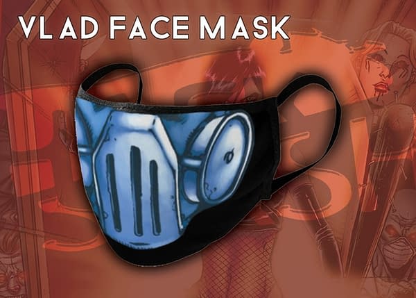 Hack/Slash "Big Hack Energy-Sized" Omnibus Hardcover #1 Kickstarter Vlad Face Mask