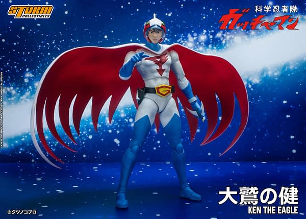 Gatchaman Ken the Eagle Returns with New Storm Collectibles Figure