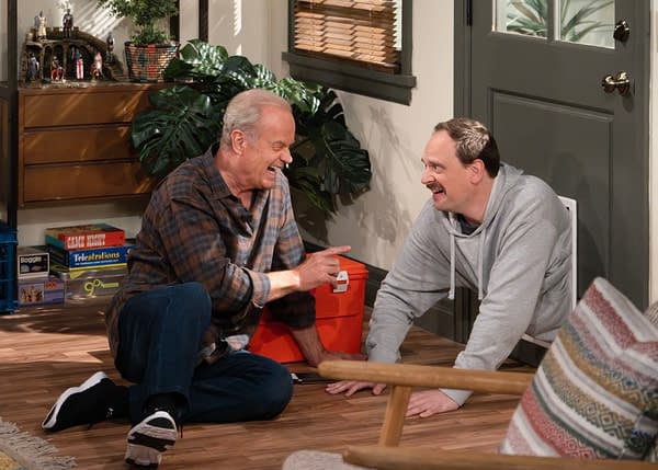 Frasier S01E04 Images: It's "Take Your Dad to Work" Day for Freddy