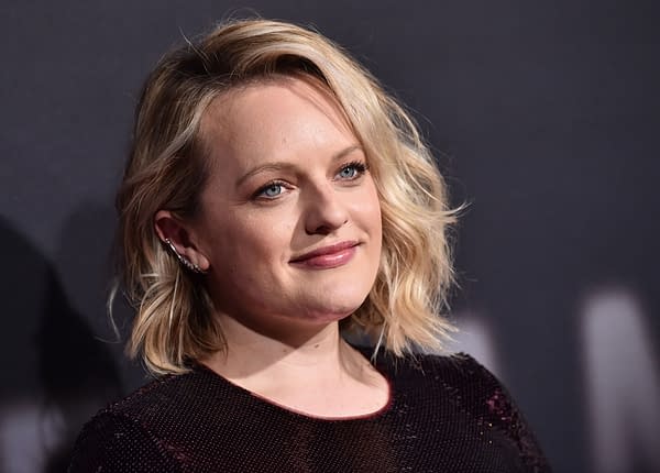 Elisabeth Moss arrives for The Invisible Man Premiere on February 24, 2020 in Hollywood, CA. Editorial credit: DFree / Shutterstock.com