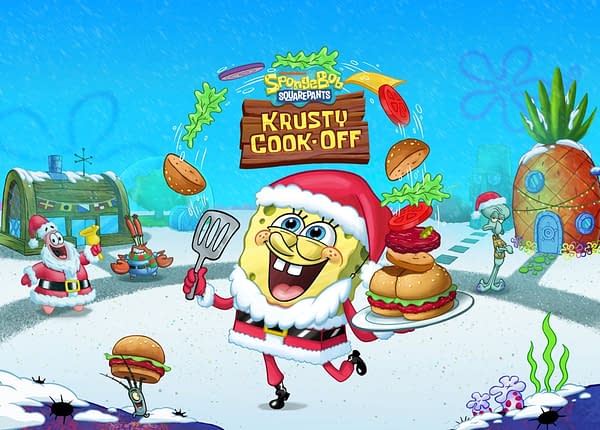 I didn't know Santa Claus had scurvy. Oh, wait, he's a sponge. Courtesy of Tilting Point.