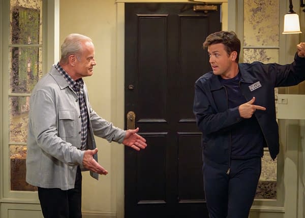 Frasier Season 1 Episode 9 "The Fix Is In" Images: Freddy the Fixer?